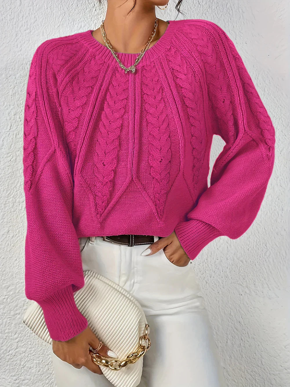 Zena - Eleganter und warmer Pullover