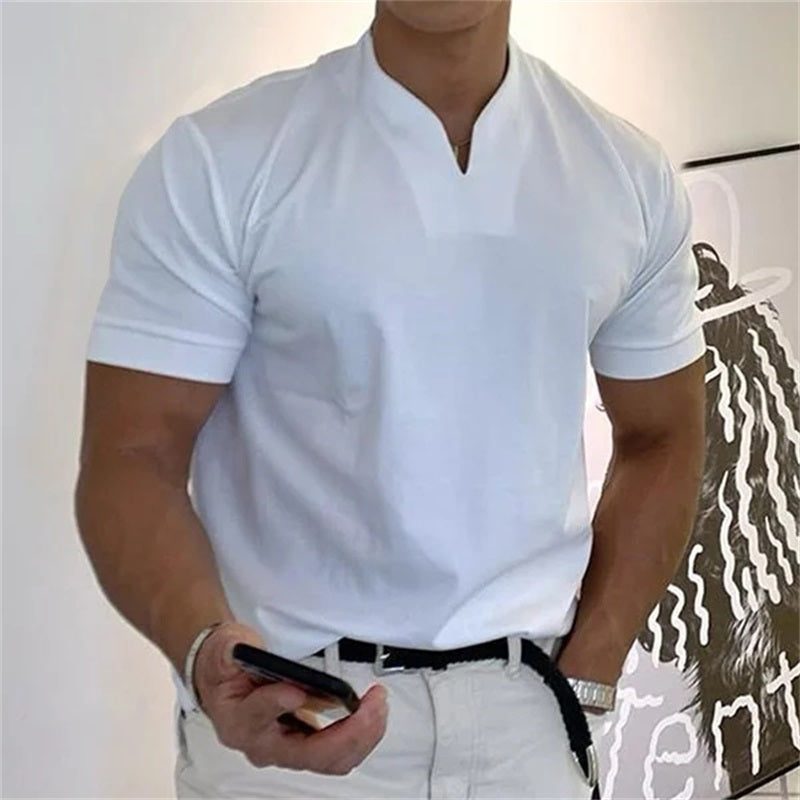 Jaxon™ - Geschäftliches Fitness-Shirt für Herren mit Kurzarm