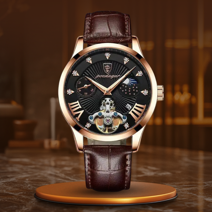 Lässige Quarz-Armbanduhr für Herren