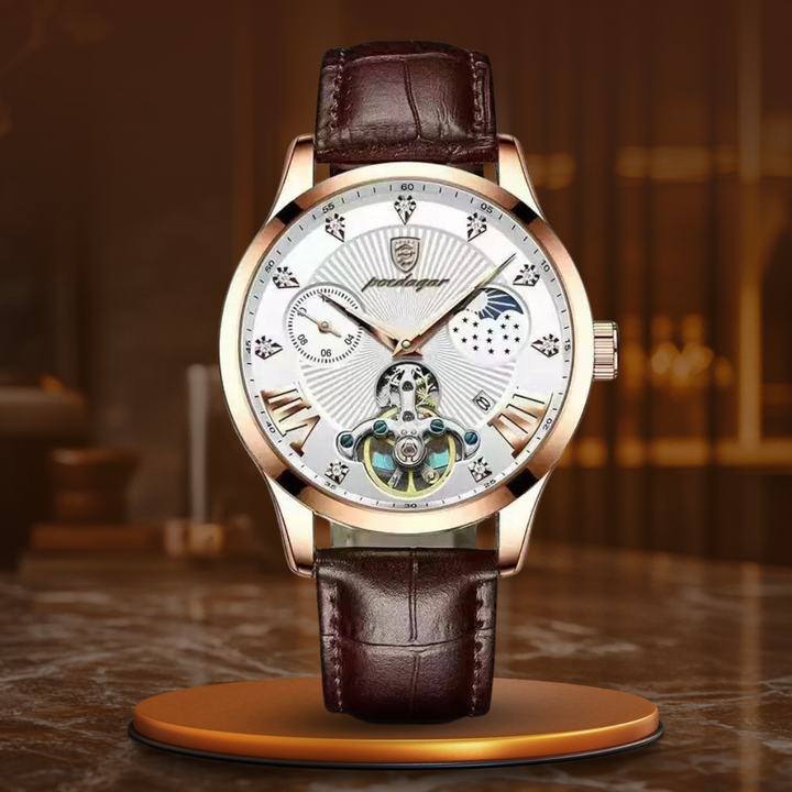 Lässige Quarz-Armbanduhr für Herren