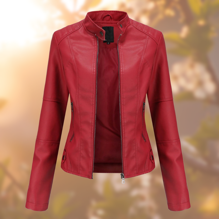 Nelle - stilvolle Lederjacke