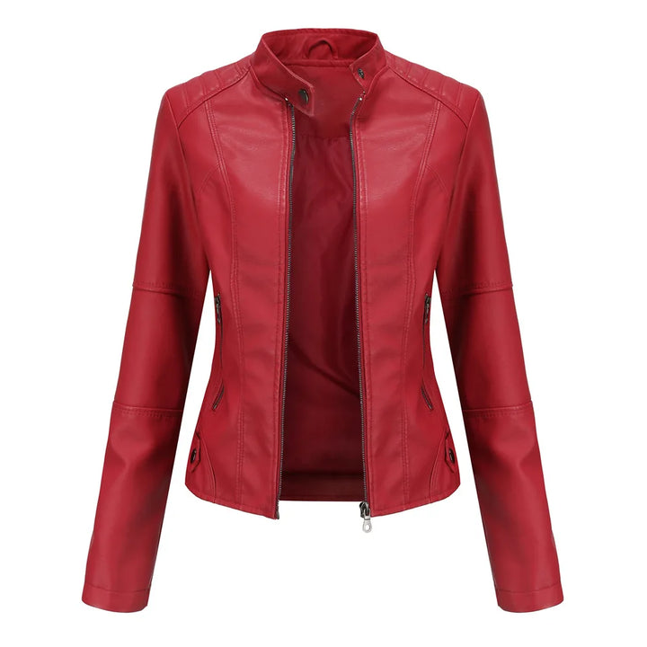 Jolien - Trendy Lederjacke