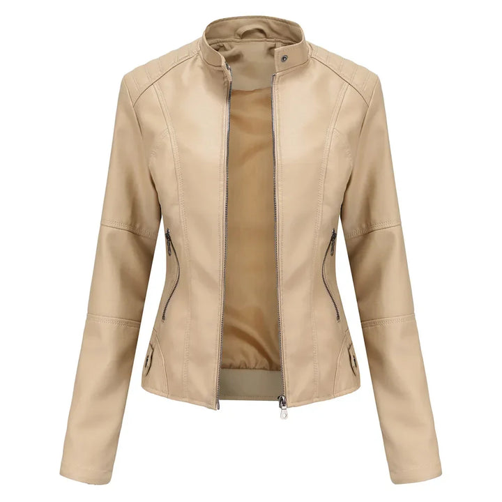 Jolien - Trendy Lederjacke