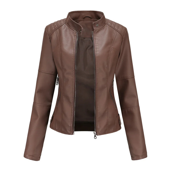 Jolien - Trendy Lederjacke