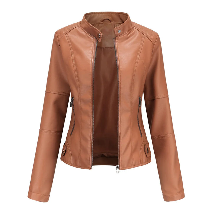 Jolien - Trendy Lederjacke