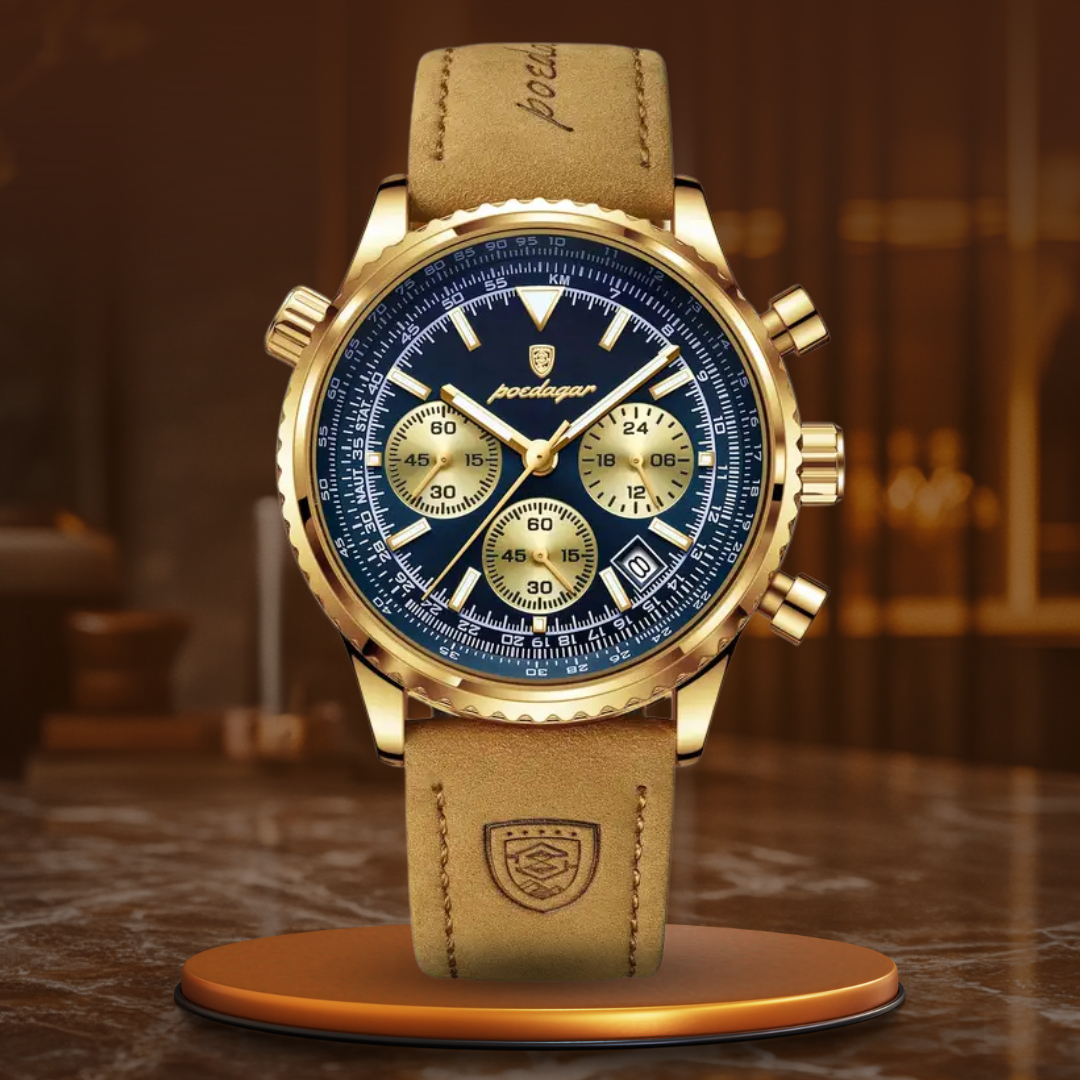 Luxuriöse Chronographuhr