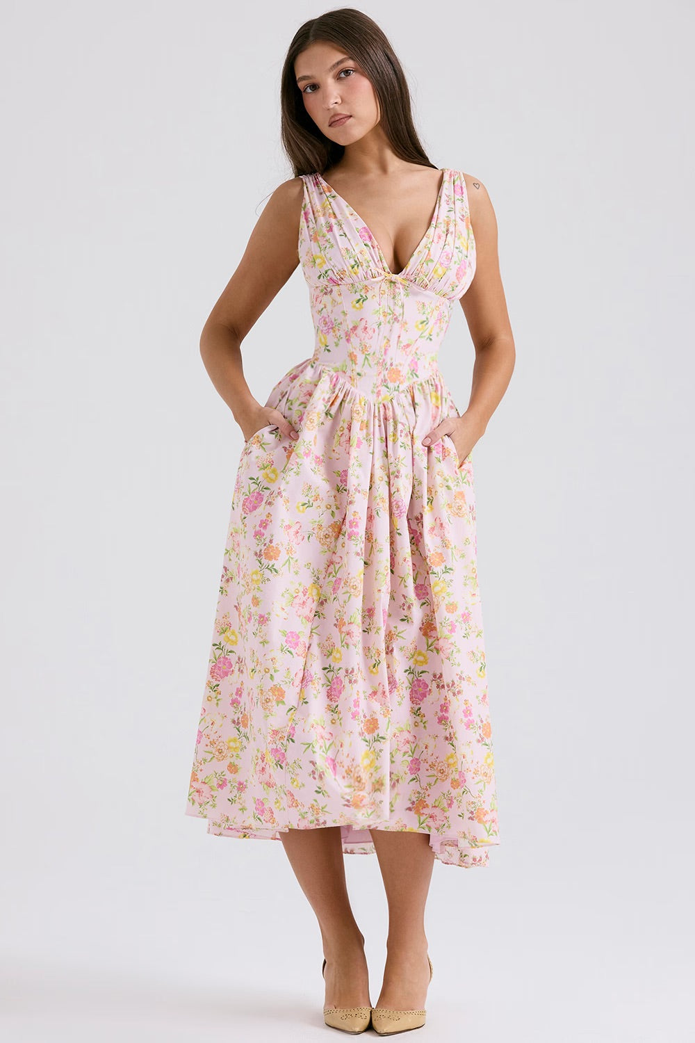Aurora | Elegantes Sommerkleid