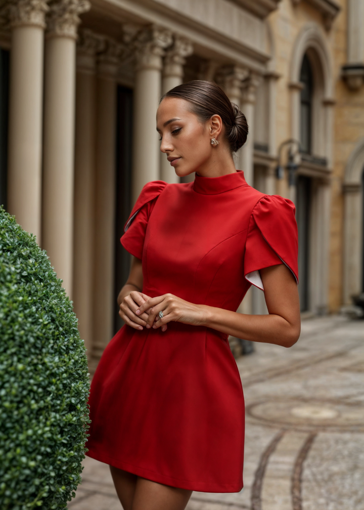 Leah | Minikleid mit Schleife