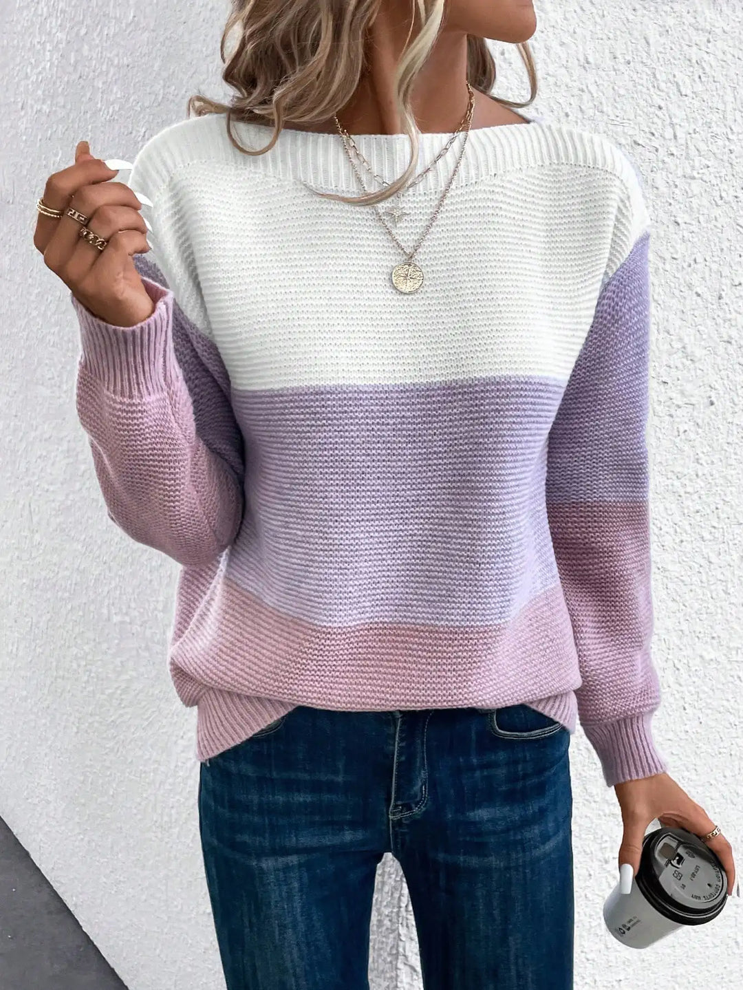 Andrea - Bequemer Strickpullover