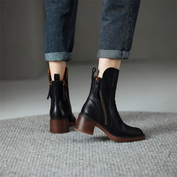 Graziella | Lederstiefeletten