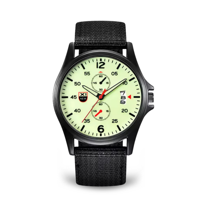 Sportliche Militärquarz-Uhr