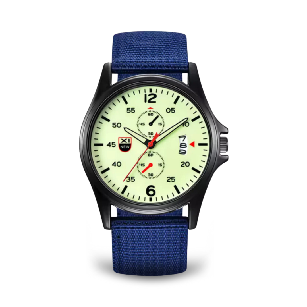 Sportliche Militärquarz-Uhr