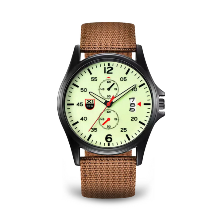 Sportliche Militärquarz-Uhr