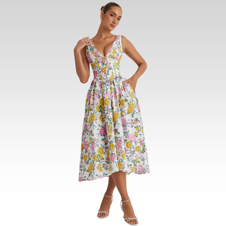 Aurora | Elegantes Sommerkleid