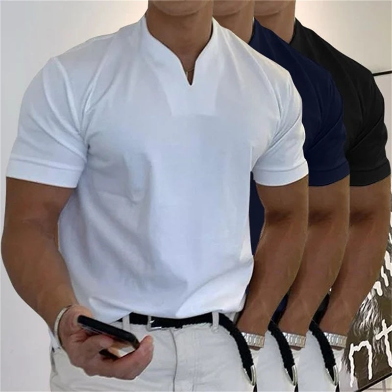 Jaxon™ - Geschäftliches Fitness-Shirt für Herren mit Kurzarm