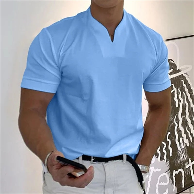 Jaxon™ - Geschäftliches Fitness-Shirt für Herren mit Kurzarm