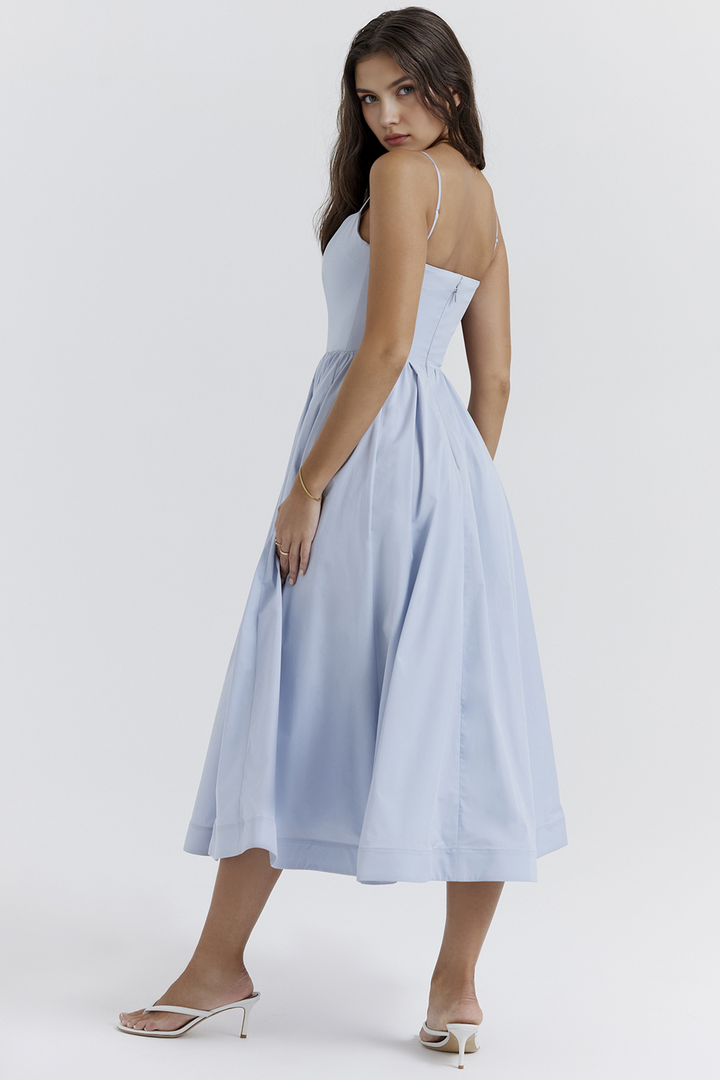 Midikleid Clara – klassisches Design aus Polyester