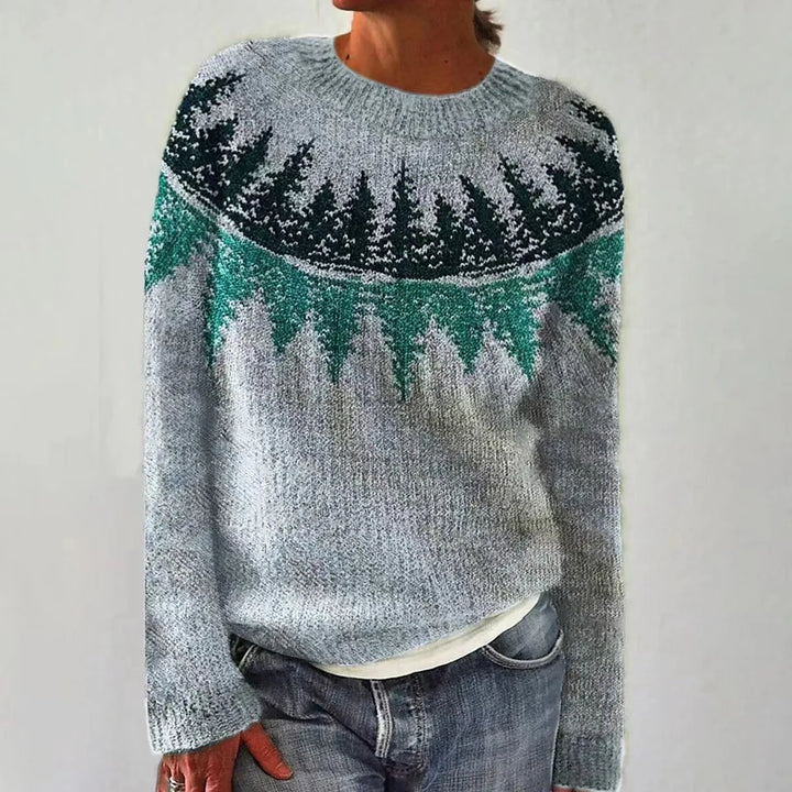 Avery - Zeitloser Bunter Pullover