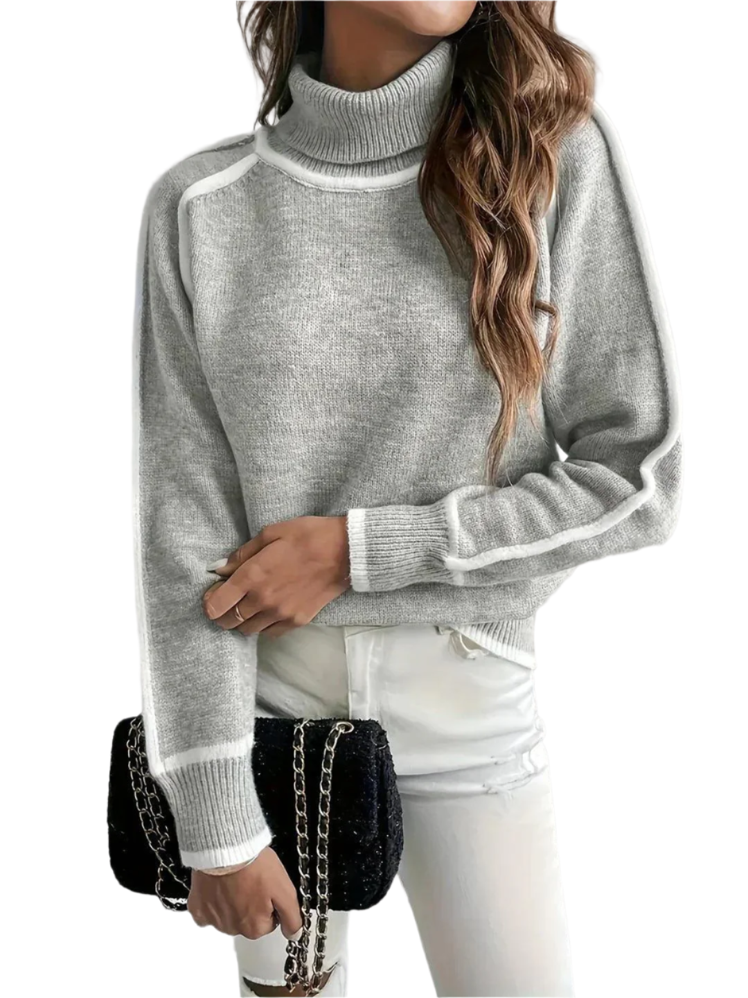 Elle - Warmer Cashmere Rollkragenpullover