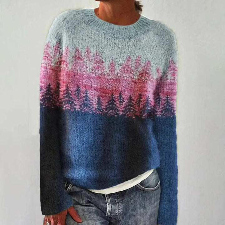 Avery - Zeitloser Bunter Pullover